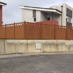 Cerramiento Chapa Corten