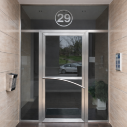 Puerta Portal Inoxidable